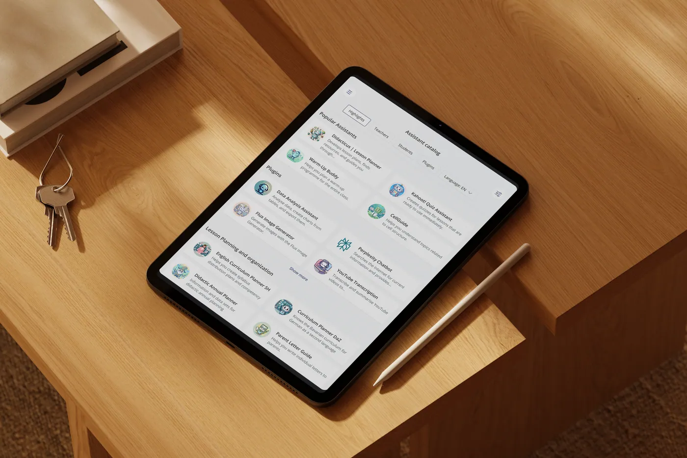 UX Design für die fobizz KI-App