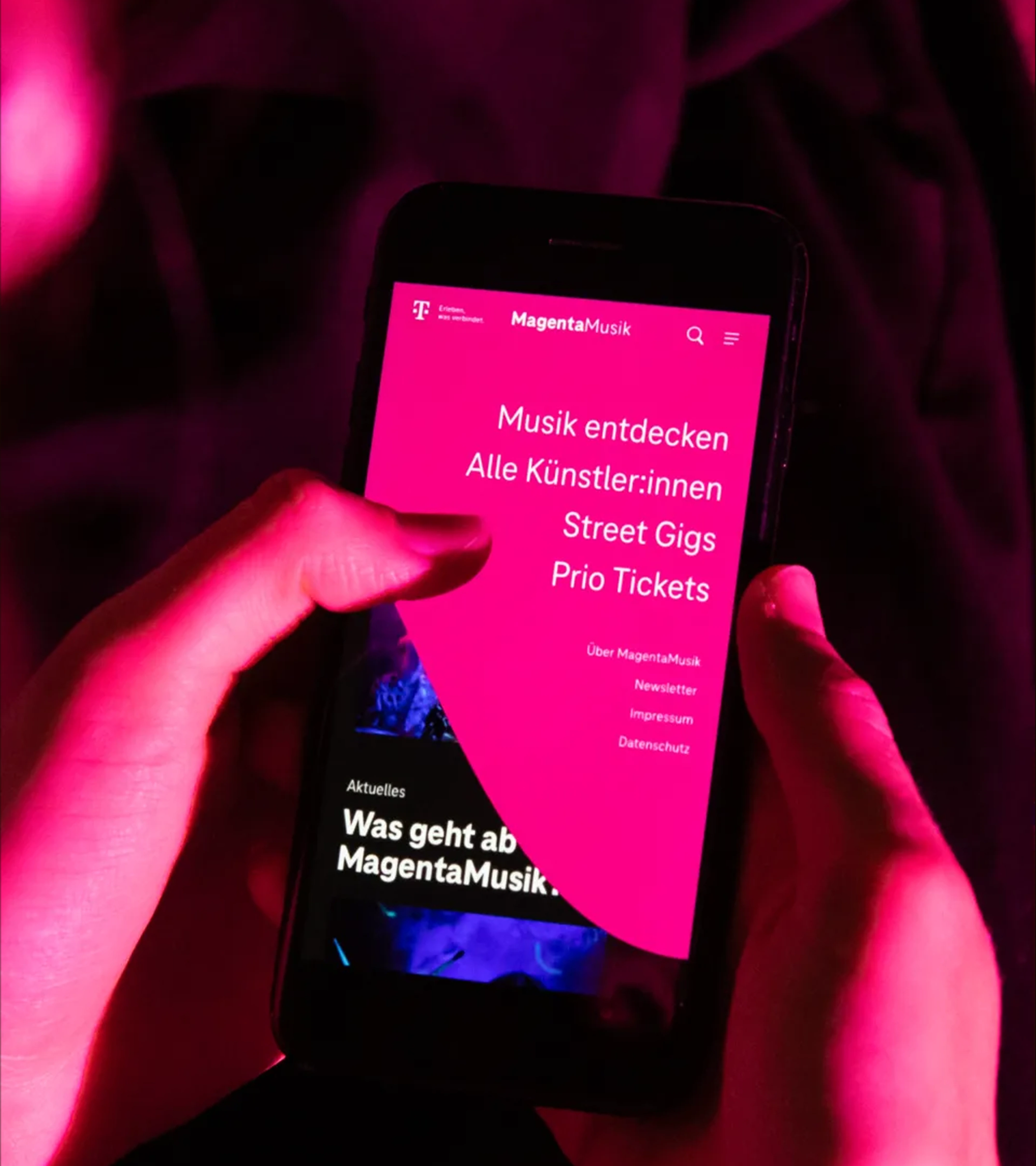UX Design für Telekom MagentaMusik